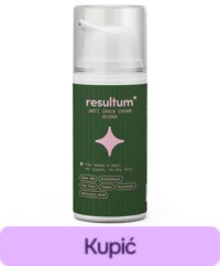 Krem Resultum Anti Crack Cream Jojoba do rąk i stóp na pęknięcia 25 ml
